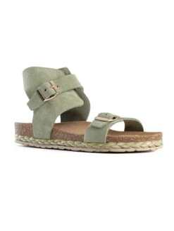 Leren Sandalen "Dooly" Mintgroen -Gstar Kleding Winkel sunbay leren sandalen dooly mintgroen 7