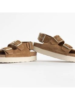 Leren Sandalen "Sadiba" Lichtbruin -Gstar Kleding Winkel sunbay leren sandalen sadiba lichtbruin 2