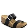 Leren Sleehakslippers "Ana" Zwart -Gstar Kleding Winkel sunbay leren sleehakslippers ana zwart