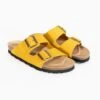 Leren Slippers "Trefle" Geel -Gstar Kleding Winkel sunbay leren slippers trefle geel
