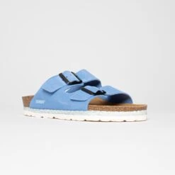Leren Slippers "Turmero" Lichtblauw -Gstar Kleding Winkel sunbay leren slippers turmero lichtblauw 4