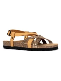 Sandalen "Primrose" Camel -Gstar Kleding Winkel sunbay sandalen primrose camel 1