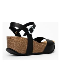 Sleehaksandalen "Yucca" Zwart -Gstar Kleding Winkel sunbay sleehaksandalen yucca zwart 3