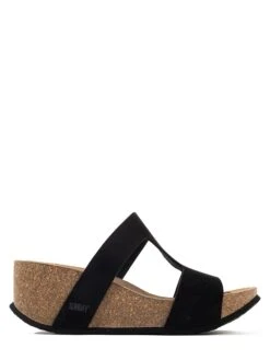 Sleehakslippers "Marigold" Zwart -Gstar Kleding Winkel sunbay sleehakslippers marigold zwart 1