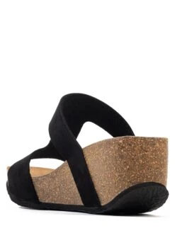 Sleehakslippers "Marigold" Zwart -Gstar Kleding Winkel sunbay sleehakslippers marigold zwart 2