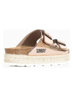 Slippers "Baobab" Rosé -Gstar Kleding Winkel sunbay slippers baobab rose 3