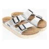Slippers "Baobab" Zilverkleurig -Gstar Kleding Winkel sunbay slippers baobab zilverkleurig