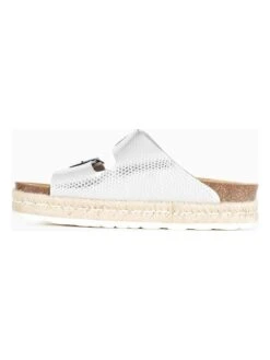 Slippers "Baobab" Zilverkleurig -Gstar Kleding Winkel sunbay slippers baobab zilverkleurig 2