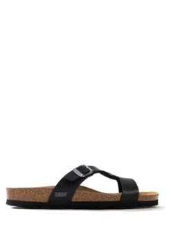 Slippers "Cancun" Zwart -Gstar Kleding Winkel sunbay slippers cancun zwart 1