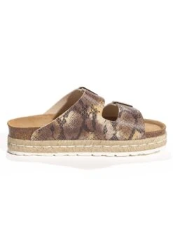 Slippers Goudkleurig/beige -Gstar Kleding Winkel sunbay slippers goudkleurig beige 3