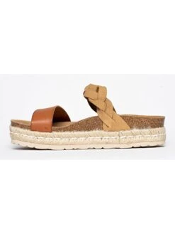 Slippers "Mariara" Lichtbruin -Gstar Kleding Winkel sunbay slippers mariara lichtbruin 2
