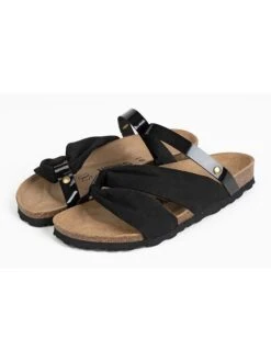 Slippers "Marmara" Zwart -Gstar Kleding Winkel sunbay slippers marmara zwart 3