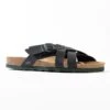 Slippers "Oran" Zwart -Gstar Kleding Winkel sunbay slippers oran zwart