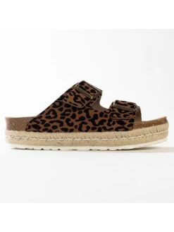 Slippers "Orange" Bruin/ Zwart 11 Slippers "Orange" Bruin/ Zwart -Gstar Kleding Winkel sunbay slippers orange bruin zwart 1