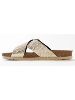 Slippers "Perth" Goudkleurig -Gstar Kleding Winkel sunbay slippers perth goudkleurig 1