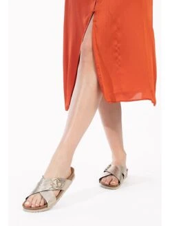 Slippers "Perth" Goudkleurig -Gstar Kleding Winkel sunbay slippers perth goudkleurig 5