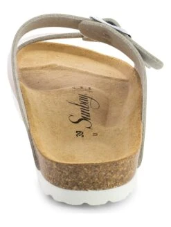 Slippers "Trefle" Grijs -Gstar Kleding Winkel sunbay slippers trefle grijs 3