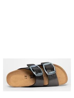 Slippers "Trefle" Grijs/zilverkleurig -Gstar Kleding Winkel sunbay slippers trefle grijs zilverkleurig 6