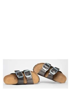 Slippers "Trefle" Grijs/zilverkleurig -Gstar Kleding Winkel sunbay slippers trefle grijs zilverkleurig 7