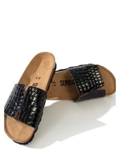 Slippers"Djeelia" Zwart -Gstar Kleding Winkel sunbay slippersdjeelia zwart 4