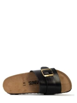 Slippers"Ensena" Zwart -Gstar Kleding Winkel sunbay slippersensena zwart 4