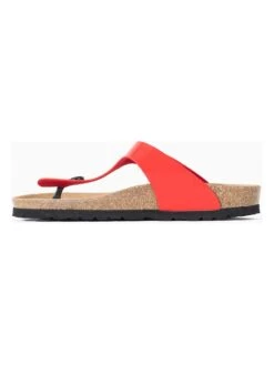 Teenslippers "Camelia" Rood -Gstar Kleding Winkel sunbay teenslippers camelia rood 2