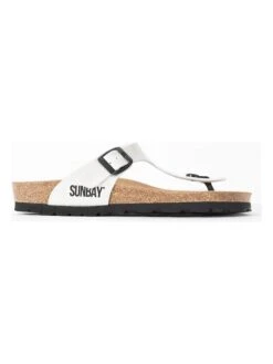 Teenslippers "Camelia" Wit -Gstar Kleding Winkel sunbay teenslippers camelia wit 1