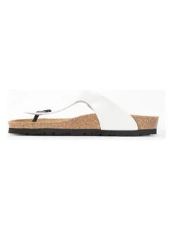 Teenslippers "Camelia" Wit -Gstar Kleding Winkel sunbay teenslippers camelia wit 2