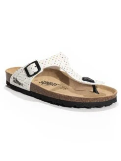 Teenslippers "Camelia" Wit/meerkleurig -Gstar Kleding Winkel sunbay teenslippers camelia wit meerkleurig 1