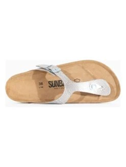 Teenslippers "Camelia" Zilverkleurig -Gstar Kleding Winkel sunbay teenslippers camelia zilverkleurig 4
