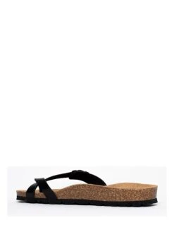 Teenslippers "Rita" Zwart -Gstar Kleding Winkel sunbay teenslippers rita zwart 3