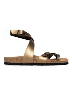 Teenslippers "Sabaneta" Bronskleurig -Gstar Kleding Winkel sunbay teenslippers sabaneta bronskleurig 2