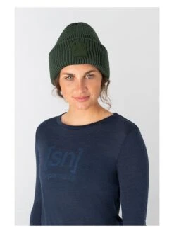 Super.natural Beanie "Krissini" Kaki -Gstar Kleding Winkel super natural beanie krissini kaki 2