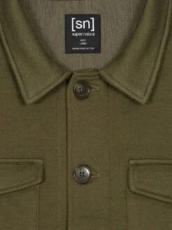 Super.natural Blousejas "Knit" Olijfgroen -Gstar Kleding Winkel super natural blousejas knit olijfgroen 2