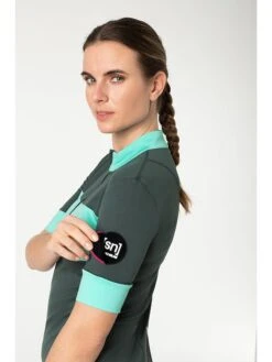 Super.natural Fietsshirt "Grava" Mintgroen/grijs -Gstar Kleding Winkel super natural fietsshirt grava mintgroen grijs 1