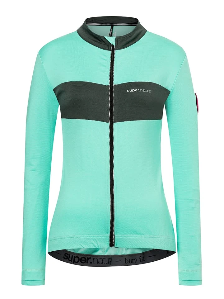 Super.natural Fietsshirt "Grava" Turquoise 8 Super.natural Fietsshirt "Grava" Turquoise - Afbeelding 6