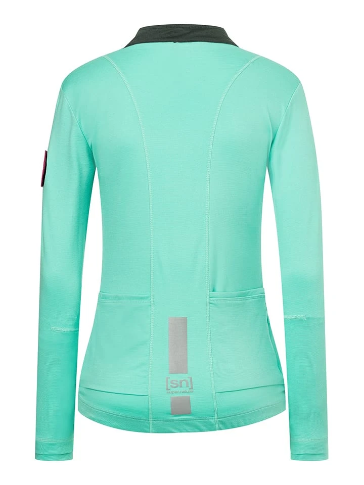 Super.natural Fietsshirt "Grava" Turquoise 9 Super.natural Fietsshirt "Grava" Turquoise - Afbeelding 7