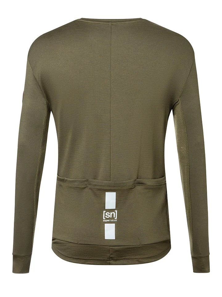 Super.natural Functioneel Shirt "Gravier" Kaki 6 Super.natural Functioneel Shirt "Gravier" Kaki - Afbeelding 4