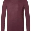 Super.natural Longsleeve "City" Bordeaux
