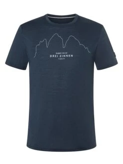 Super.natural Shirt "Drei Zinnen" Donkerblauw -Gstar Kleding Winkel super natural shirt drei zinnen donkerblauw 2