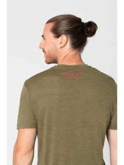 Super.natural Shirt "Skiing Gear" Kaki -Gstar Kleding Winkel super natural shirt skiing gear kaki 1