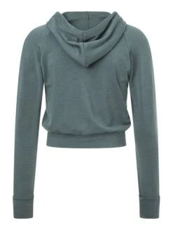 Super.natural Sweatvest "Liquid Flow" Donkergroen -Gstar Kleding Winkel super natural sweatvest liquid flow donkergroen 3