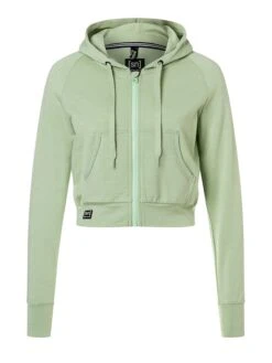 Super.natural Sweatvest "Liquid Flow" Lichtgroen -Gstar Kleding Winkel super natural sweatvest liquid flow lichtgroen 2