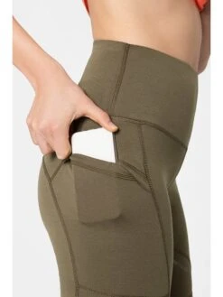 Super.natural Trainingsshort "Alpine Active" Kaki -Gstar Kleding Winkel super natural trainingsshort alpine active kaki 3