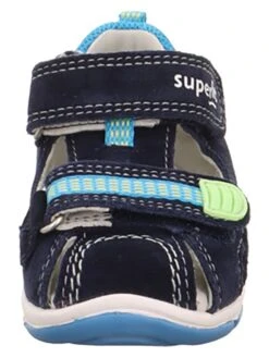 Superfit Leren Enkelsandalen "Freddy" Donkerblauw -Gstar Kleding Winkel superfit leren enkelsandalen freddy donkerblauw 3
