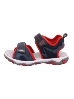 Superfit Leren Sandalen "Mike 3.0" Donkerblauw/rood