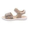 Superfit Leren Sandalen "Sparkle" Beige -Gstar Kleding Winkel superfit leren sandalen sparkle beige