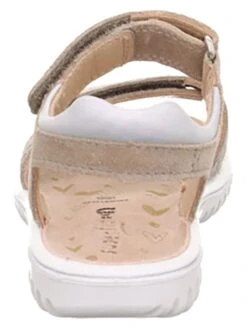 Superfit Leren Sandalen "Sparkle" Beige -Gstar Kleding Winkel superfit leren sandalen sparkle beige 2