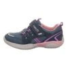 Superfit Leren Sneakers "Storm" Donkerblauw -Gstar Kleding Winkel superfit leren sneakers storm donkerblauw