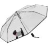 Zakparaplu "Cute Dog" Transparant/zwart - Ø 98 Cm -Gstar Kleding Winkel susino zakparaplu cute dog transparant zwart o 98 cm